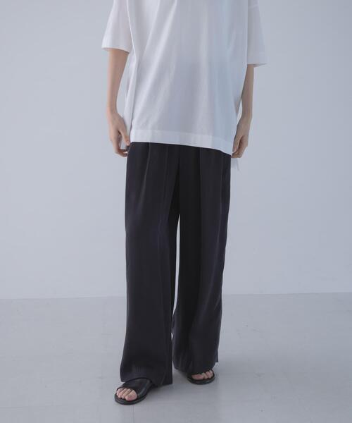 かぐれ パンツ キュプラストレートパンツ レディース : ZOZOTOWN Yahoo