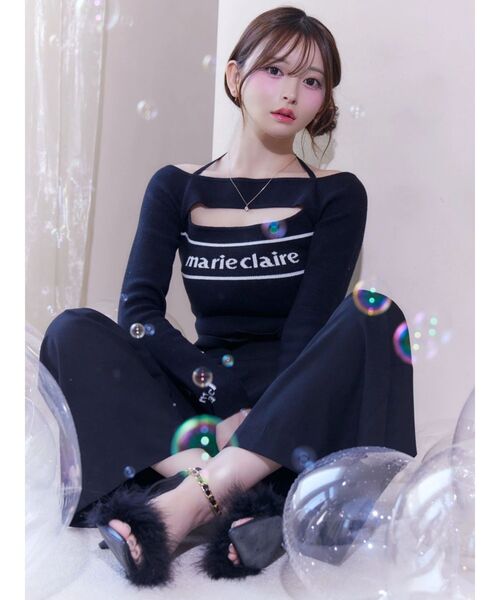 EATME（イートミー） ニット セーター 「marie claire×EATME」オフ