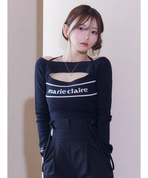EATME（イートミー） ニット セーター 「marie claire×EATME」オフ