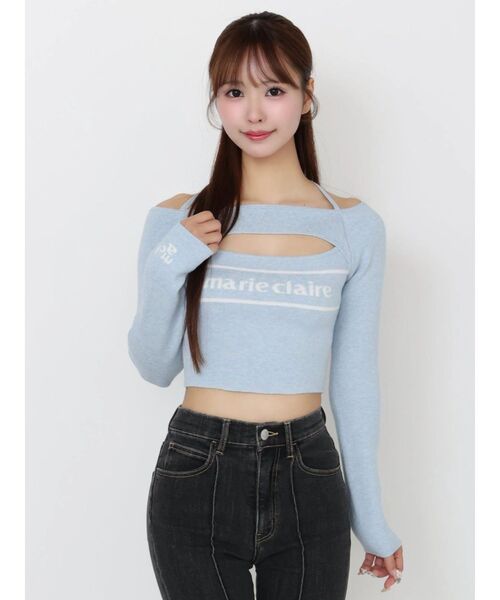EATME（イートミー） ニット セーター 「marie claire×EATME」オフ