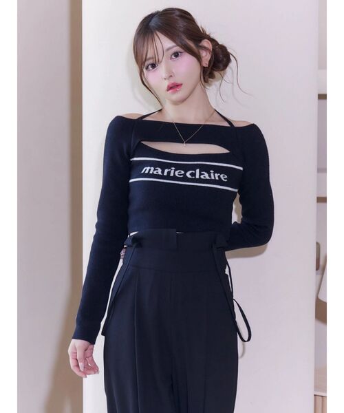 EATME(イートミー) ニット セーター 「marie claire×EATME」オフ EATME(イートミー) ニット セーター 「marie claire×EATME」オフ