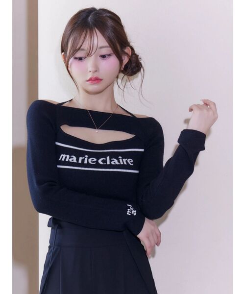 EATME（イートミー） ニット セーター 「marie claire×EATME」オフ