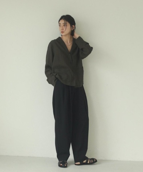 「TODAYFUL」 パンツ 36inch ブラック レディース_2