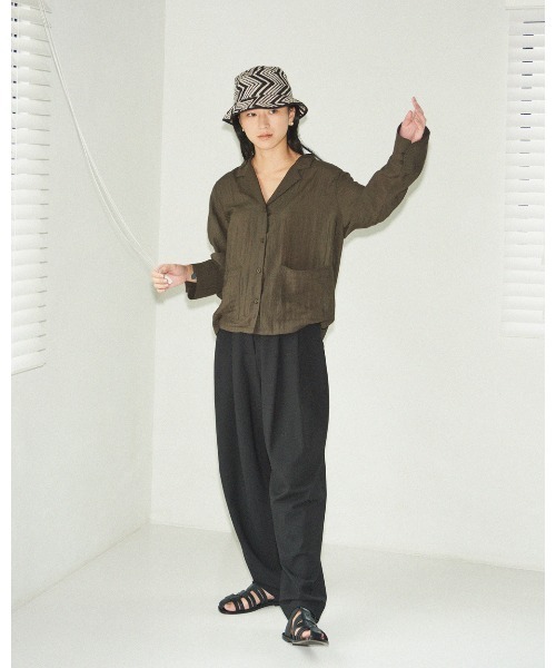 「TODAYFUL」 パンツ 36inch ブラック レディース_3