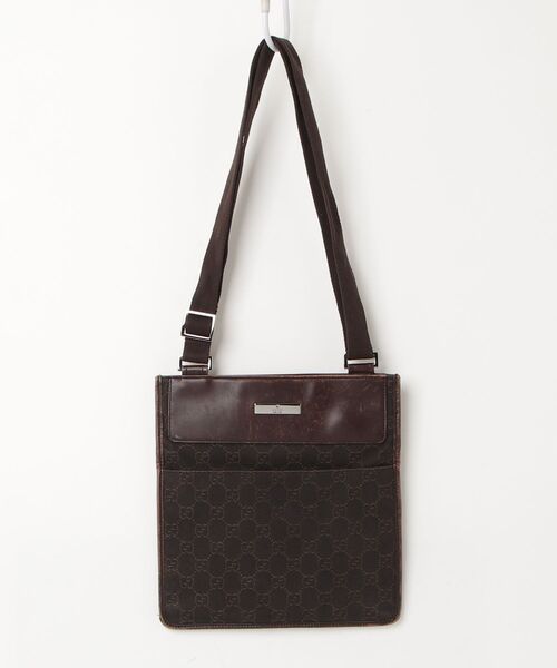 GUCCI（グッチ） ショルダーバッグ - ブラウン レディース : ZOZOTOWN