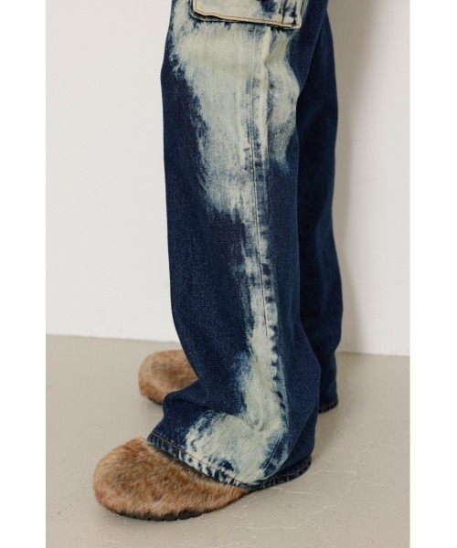 「LAGUA GEM」 デニムパンツ 23inch ブルー レディースの画像
