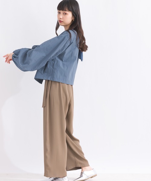 「terrace」 ブルゾン MEDIUM ブルーグレー レディース_画像8