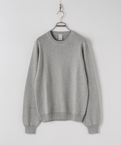 「Casper John」 長袖ニット MEDIUM ブラック メンズ_画像2