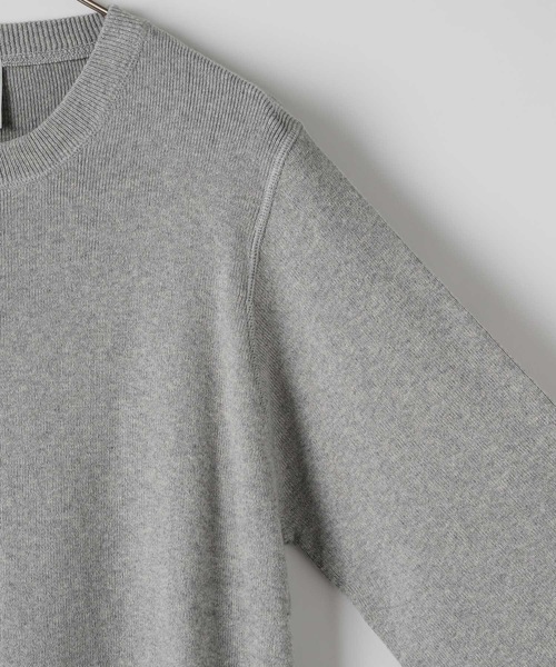 「Casper John」 長袖ニット MEDIUM ブラック メンズ_画像6
