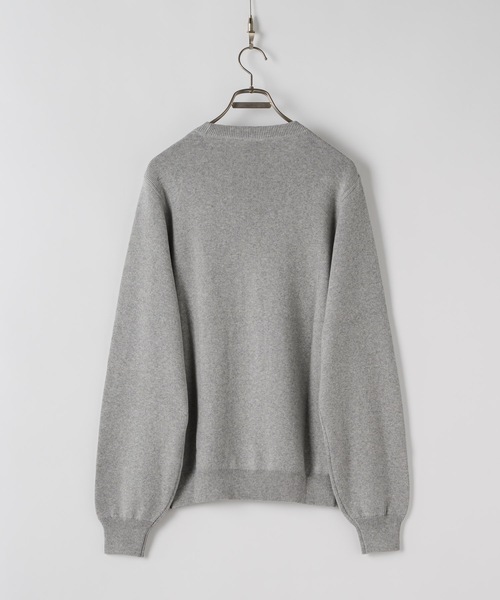 「Casper John」 長袖ニット MEDIUM ブラック メンズ_画像8