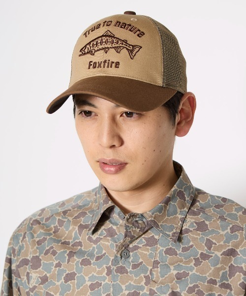 Golfickers 激レア　ブラウンキャップ　新品未使用　タグ付き Foxfire（フォックスファイヤー） メッシュキャップ キャップ 帽子