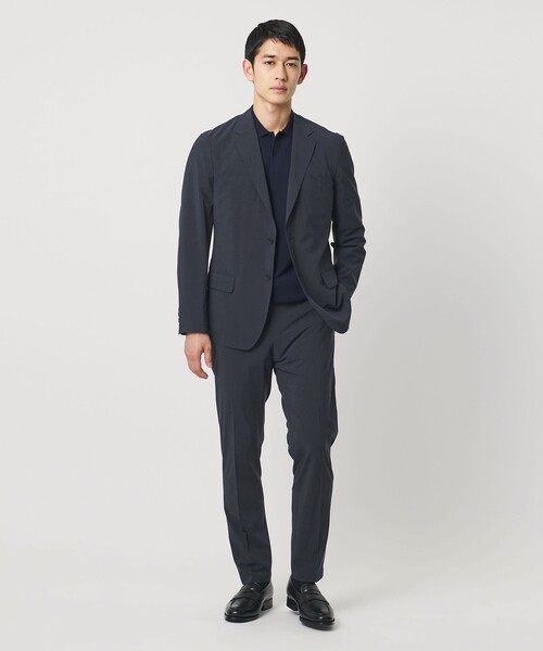 【中古】UNITED ARROWS COZY PERTEXセットアップ　ネイビー UNITED ARROWS（ユナイテッドアローズ） スラックス ライトパー