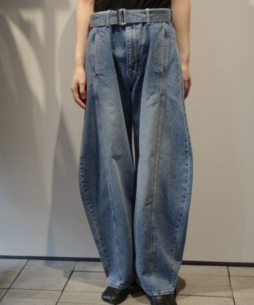 NEPLA. ワイドパンツ ジーンズ デニム デニムパンツ NEPLA カーブ