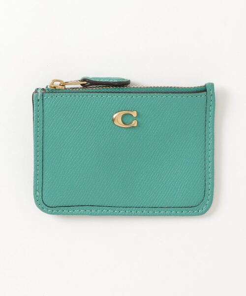 【美品・希少カラー】オールドコーチケース カードケース レザー グリーン COACH（コーチ） カードケース - グリーン レディース : ZOZOTOWN