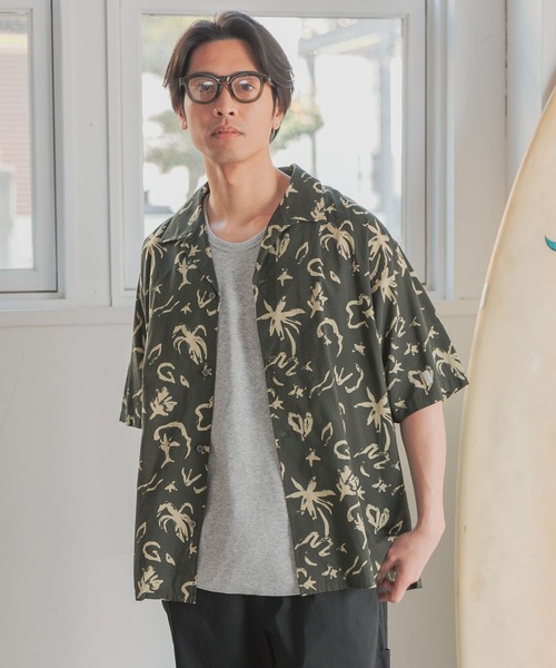 BAYFLOW（ベイフロー） シャツ 半袖 アソート柄シャツ メンズ