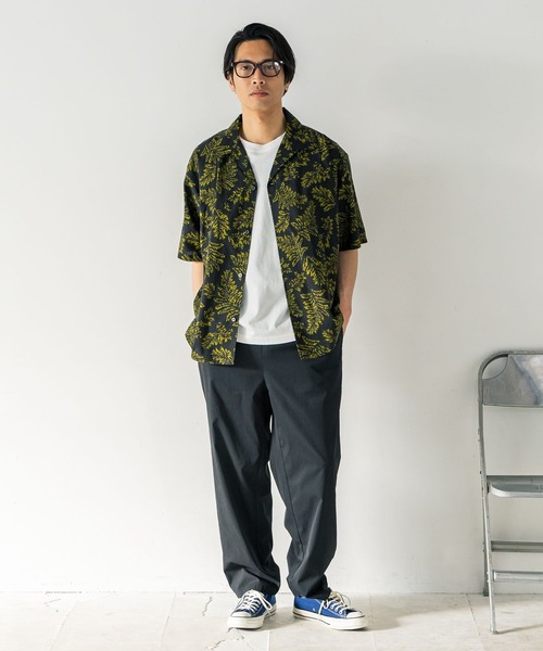 BAYFLOW（ベイフロー） シャツ 半袖 アソート柄シャツ メンズ