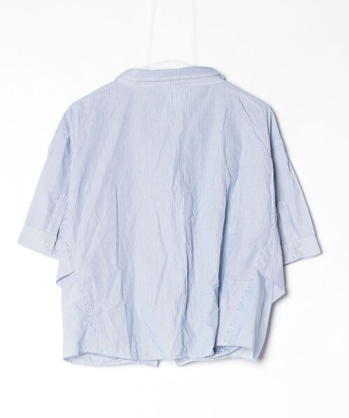 「Kelen」 7分袖シャツ SMALL ブルー レディース_画像2