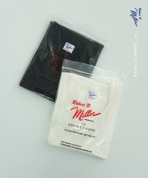 ADAM ET ROPE'（アダムエロペ） タンクトップ 「別注」「Miller/ミラー