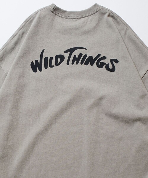 「FREAK'S STORE」 半袖Tシャツ「Wild Thingsコラボ」 SMALL グリーン メンズ_画像5