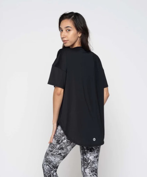 「ROXY」 半袖Tシャツ MEDIUM ブルー レディース_画像3