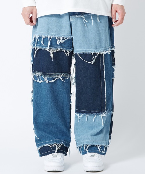 「improves」 デニムパンツ LARGE ブルー メンズ_画像2