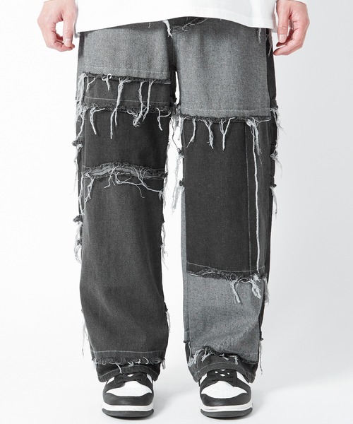 「improves」 デニムパンツ LARGE ブルー メンズ_画像5