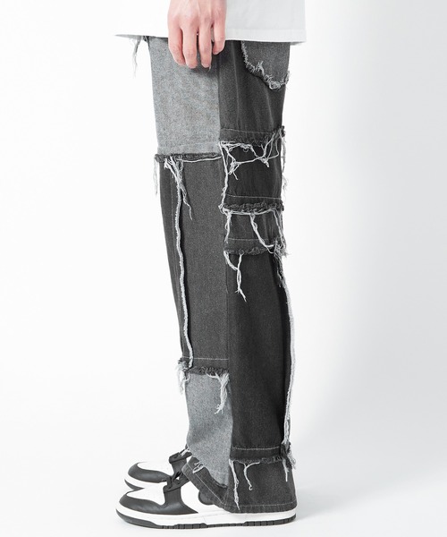 「improves」 デニムパンツ LARGE ブルー メンズ_画像6