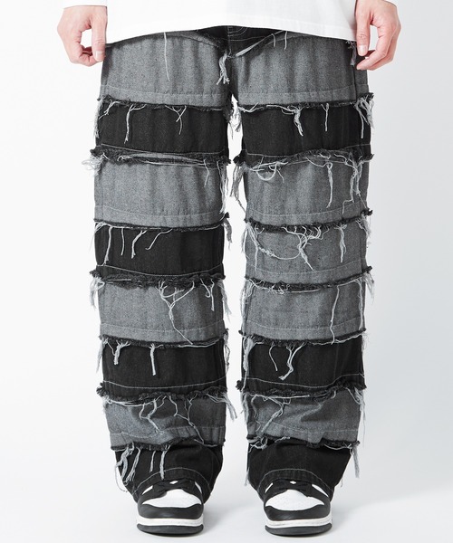 「improves」 デニムパンツ LARGE ブルー メンズ_画像8