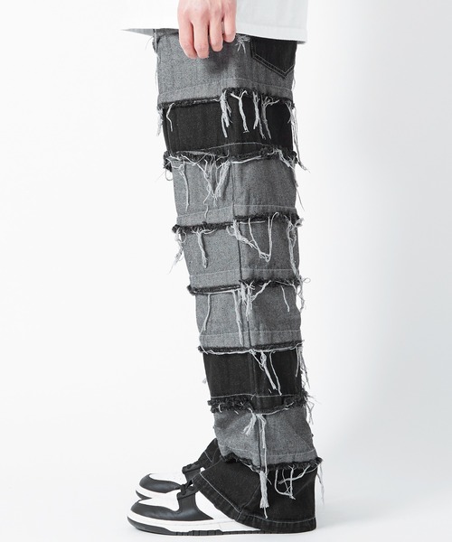 「improves」 デニムパンツ LARGE ブルー メンズ_画像9