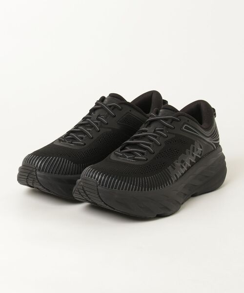「HOKA」 ローカットスニーカー 28 ブラック メンズ_画像2