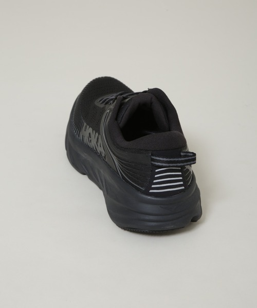 「HOKA」 ローカットスニーカー 28 ブラック メンズ_画像3