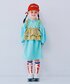 ワンピース 選べる2タイプイロチ買いしたい総柄カットソーワンピース キッズ 子供服 女の子 関連画像2