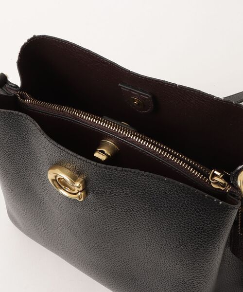 COACH（コーチ） ワンポイント2WAYバッグ - ブラック レディース