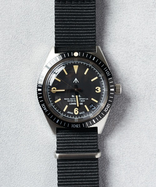 「NAVAL WATCH」 アナログ腕時計 FREE ブラック メンズ_画像5