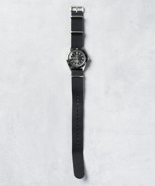 「NAVAL WATCH」 アナログ腕時計 FREE ブラック メンズ_画像8