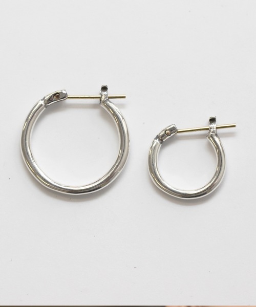 VIVIFY ピアス ピアス/フープ(L)/K18ゴールドポスト メンズ