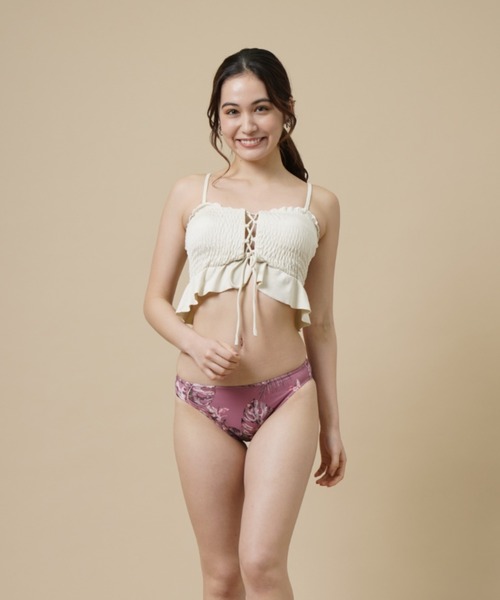 50 Off 水着 Lip Service リップサービス シャーリングビスチェリーフビキニ 初回限定 Zoetalentsolutions Com