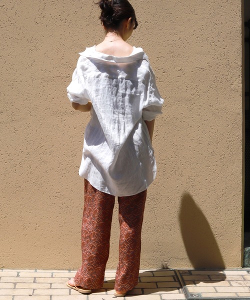 SLOBE IENA パンツ 【Pondichery/ポンディシェリ 】パンツ【洗濯機洗い 