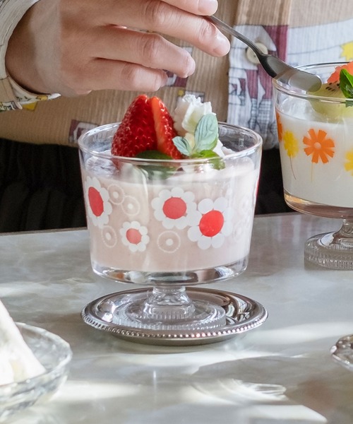 食器 「アデリアレトロ」脚付きデザート深型 | ブランド登録なし | 03
