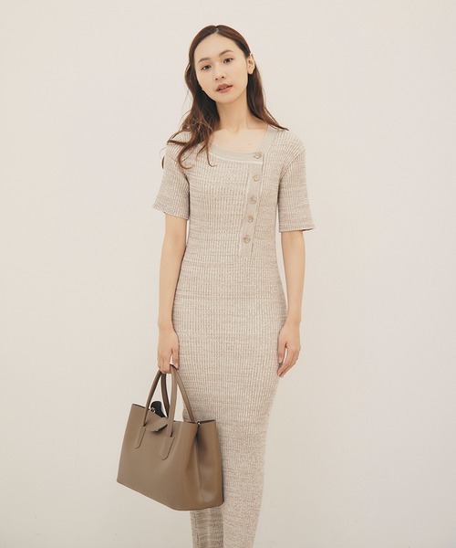 ワンピース Half knit dress :64211605:ZOZOTOWN Yahoo!店 - 通販