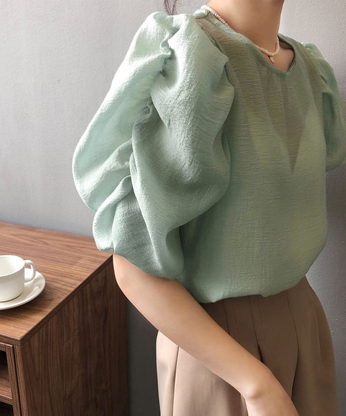 me+em select ブラウス シャツ 「 8color ／ 2size