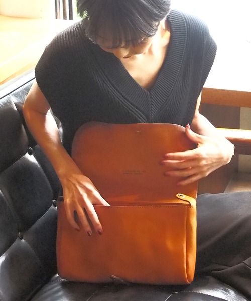 vasco B.L.W. ブラウン クラッチバッグ vasco クラッチバッグ ヴァスコ LEATHER 3WAY CLUTCH BAG レザー