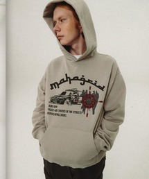パーカー 「mahagrid/マハグリッド」TARGET HOODIE/ターゲット プルオーバーパーカー レディース メンズ MAHAGRID パーカー 「mahagrid/マハグリッド」TARGET HOODIE