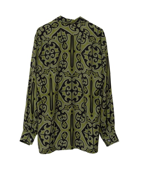 KAMIYA シャツ Monogram Long Sleeve Shirt メンズ : ZOZOTOWN Yahoo 