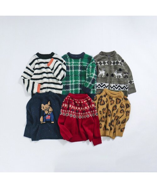 【ETRO】未使用＊アニマル柄・薄手ニット 楽天市場】ニット アニマル柄ニット ラウンドネック アニマル柄