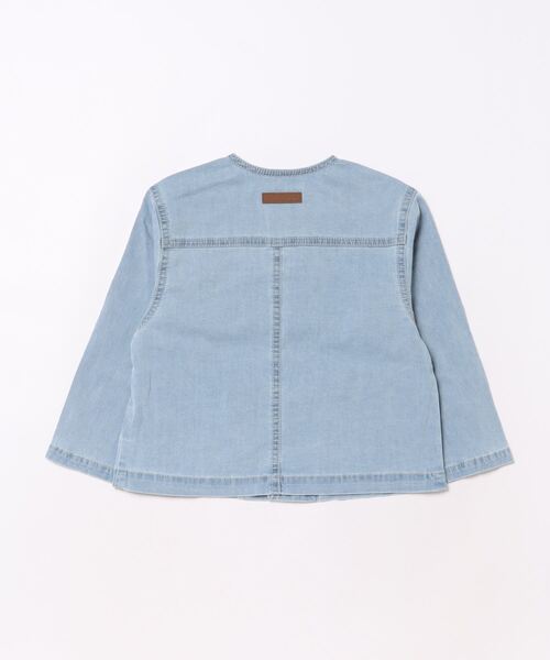 HAKKA KIDS（ハッカキッズ） デニムジャケット アウター いちご刺繍
