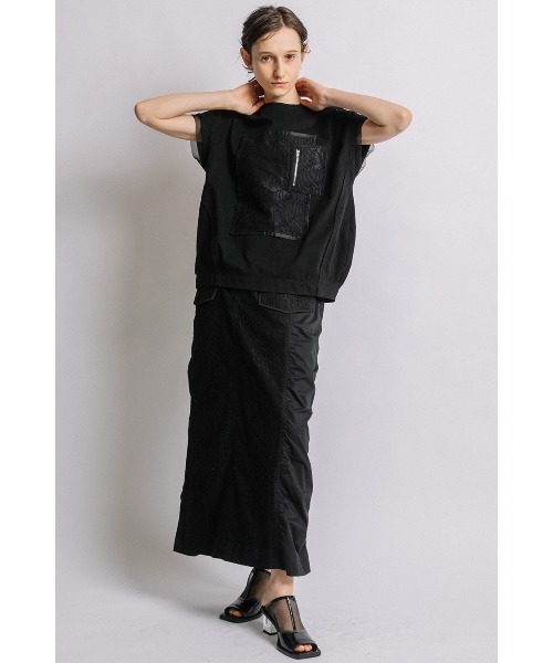 AULA AILA＞ レースチュニックTシャツ | SHINKI