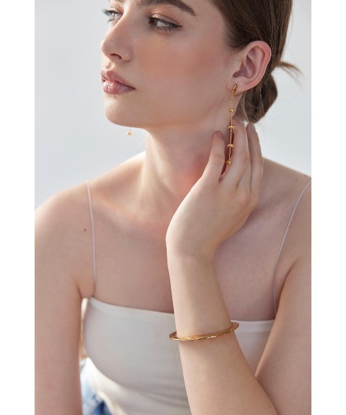 ALEXIA STAM バングル・リングセット ALEXIA STAM（アリシアスタン） バングル Flat Bangle /「316L
