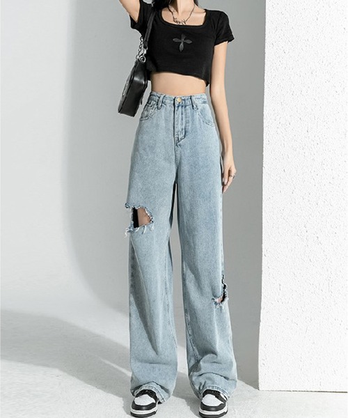 デニム・ジーパン CUT-OUT JEANS Cut Out Jeans - SALE