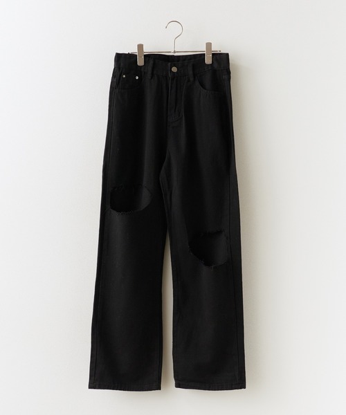 Chick ジーンズ デニム デニムパンツ Cut Out Straight Denim